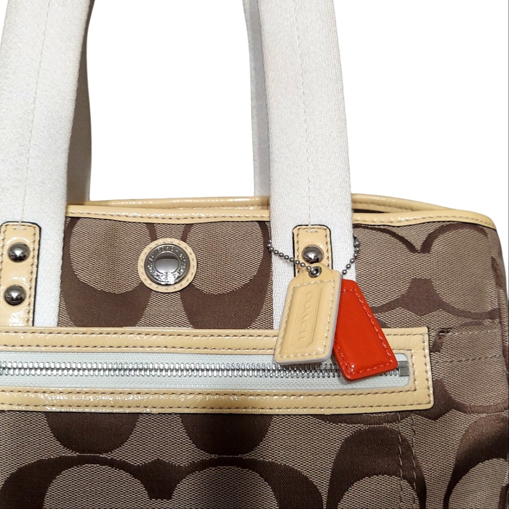 Coach Peyton East West Convertable Tote EUC No F14878 - Picture 4 of 12